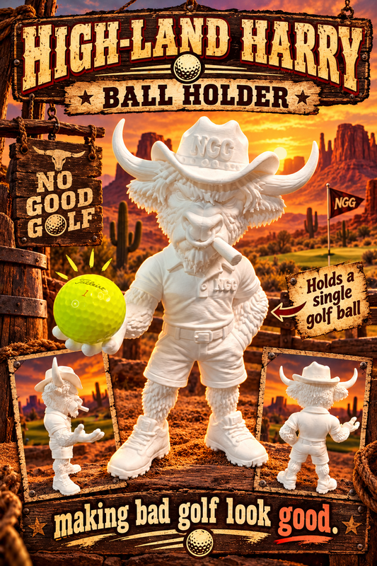 High-Land Harry Golf Ball Holder
