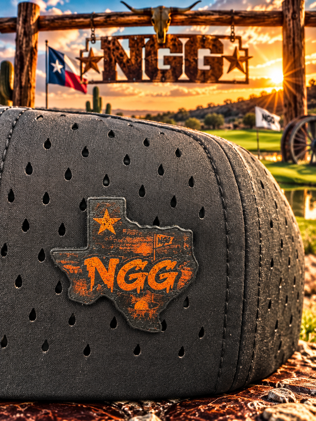 Texas License Plate with NGG Side Patch